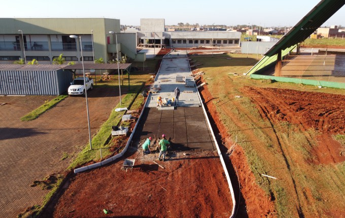 Construção do Bloco C do campus Dourados do IFMS